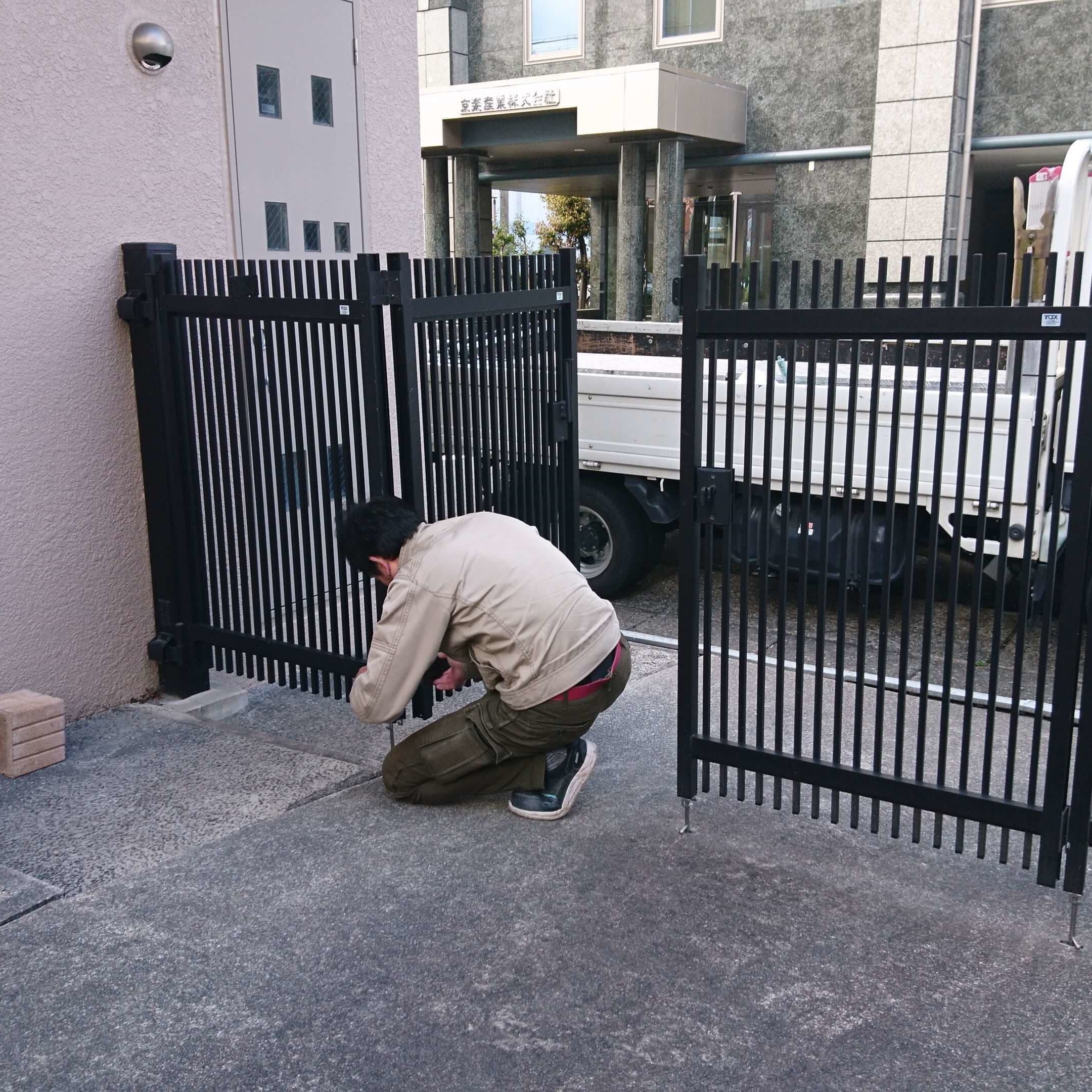 門扉修理 名古屋市東区 | 波板修理ならエクステリアの窓口名古屋市東区