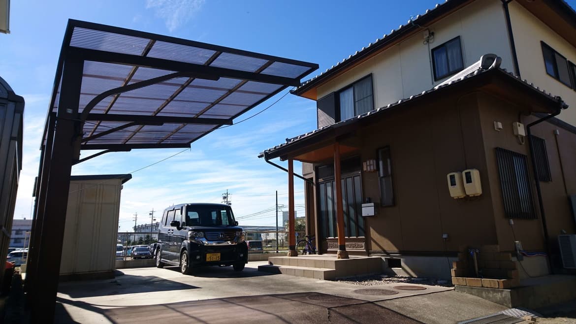 カーポート波板張替え 名古屋市東区 | 波板張替えならエクステリアの窓口名古屋市東区