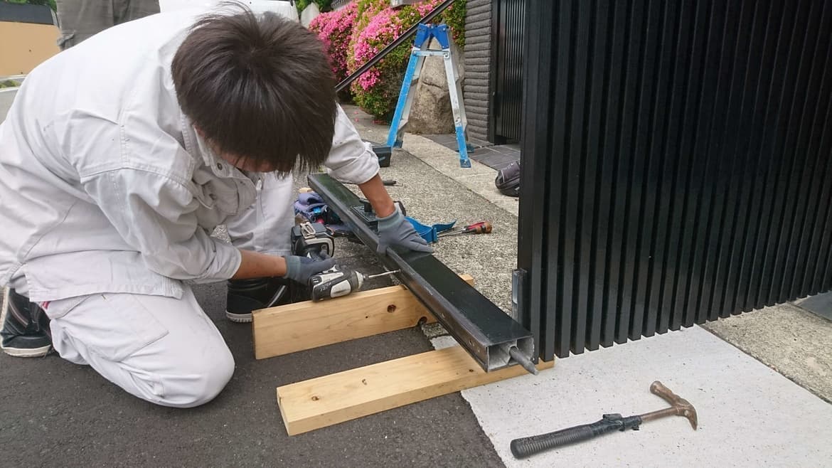 門扉修理 名古屋市東区 | 門扉の取替えならエクステリアの窓口名古屋市東区