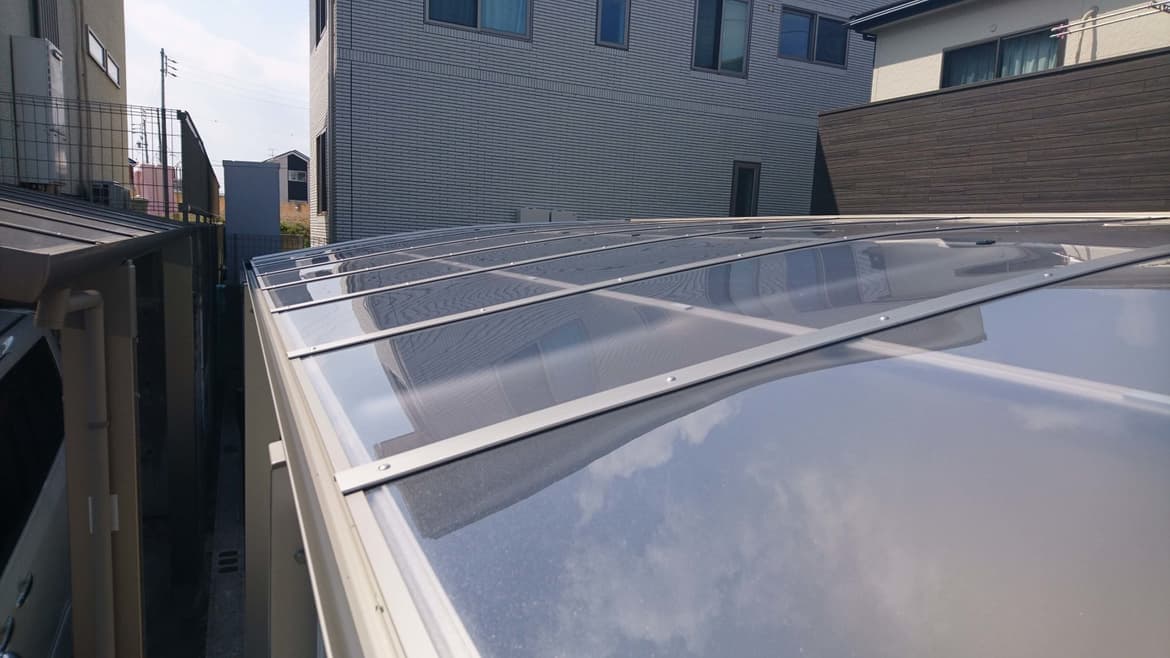 カーポート台風対策 名古屋市東区 | カーポート修理ならエクステリアの窓口名古屋市東区